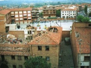 Al lado de la casa cuartel habia un colegio que se ve en esta imagen